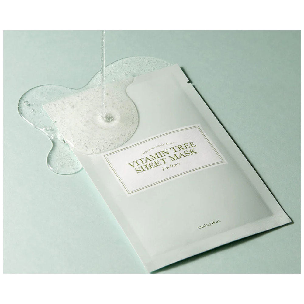 I'm FROM Vitamin Tree Sheet Mask - Peaches&Creme Shop Korean Skincare Malta