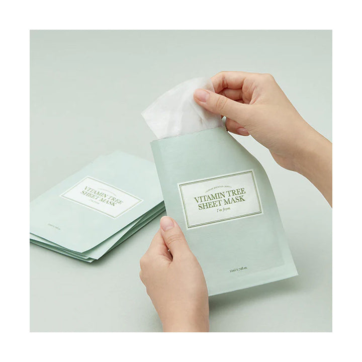 I'm FROM Vitamin Tree Sheet Mask - Peaches&Creme Shop Korean Skincare Malta
