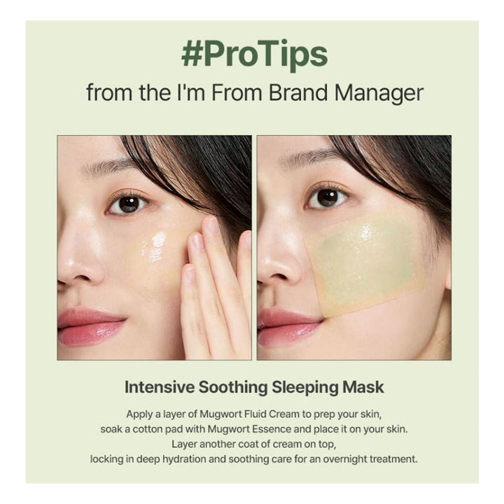 I'm FROM Mugwort Fluid Cream - Peaches&Creme Shop Korean Skincare Malta