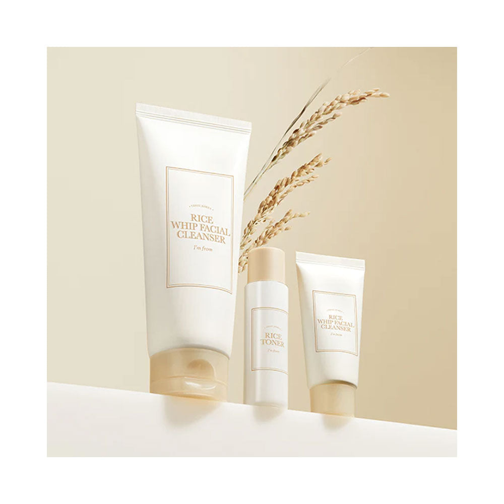 Rice Whip Facial Cleanser Set