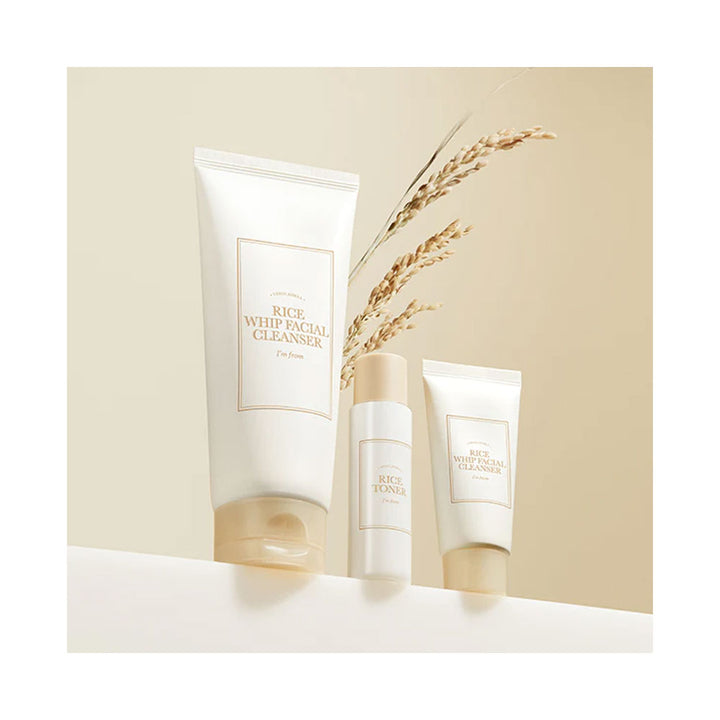 Rice Whip Facial Cleanser Set