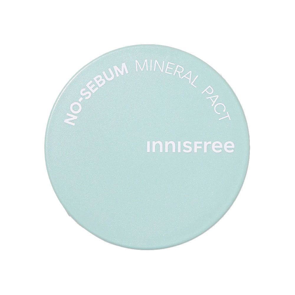 INNISFREE No-Sebum Mineral Pact - Peaches&Creme Shop Korean Skincare Malta