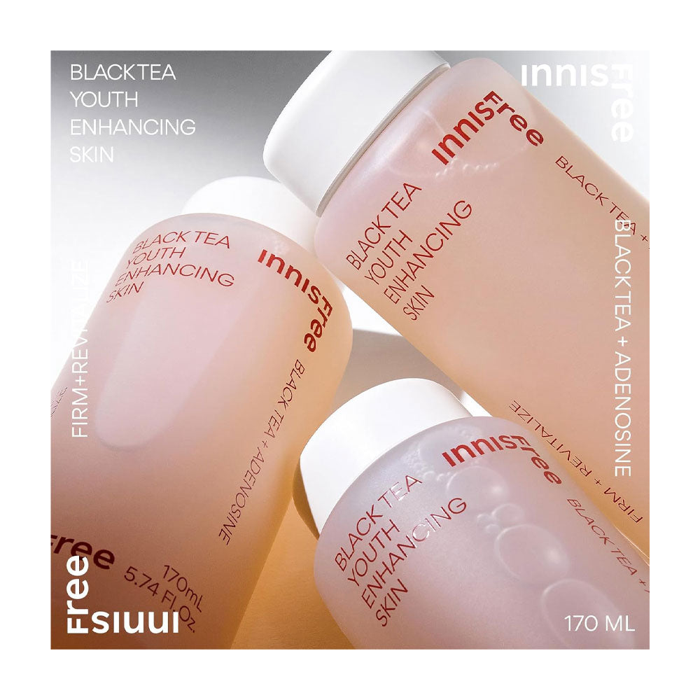 INNISFREE Black Tea Youth Enhancing Skin - Peaches&Creme Shop Korean Skincare Malta