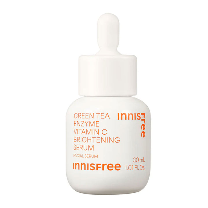 INNISFREE Green Tea Enzyme Vitamin C Brightening Serum - Peaches&Creme Shop Korean Skincare Malta