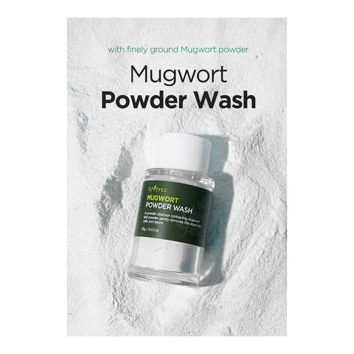 ISNTREE Mugwort Calming Powder Wash - Peaches&Creme Shop Korean Skincare Malta