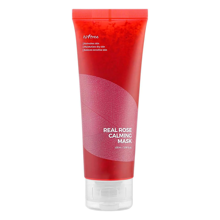 ISNTREE Real Rose Calming Mask - Peaches&Creme Shop Korean Skincare Malta