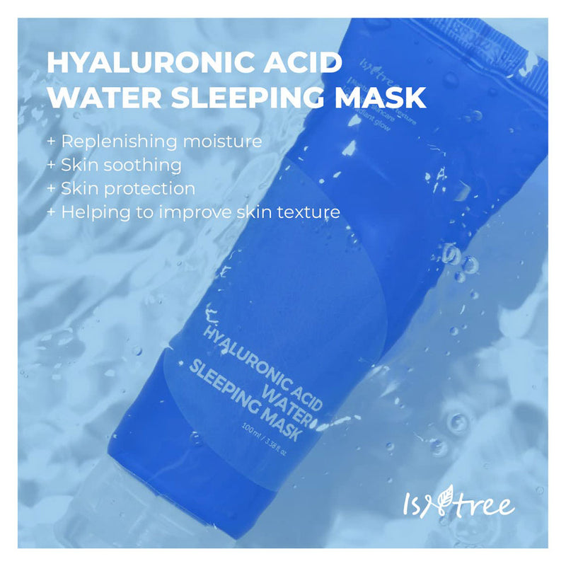 ISNTREE Hyaluronic Acid Water Sleeping Mask - Peaches&Creme Shop Korean Skincare Malta