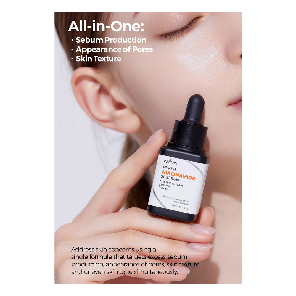 ISNTREE Hyper Niacinamide 20 Serum - Peaches&Creme Shop Korean Skincare Malta