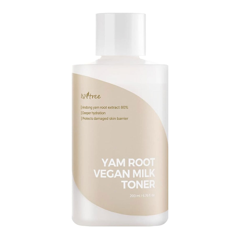 ISNTREE Yam Root Vegan Milk Toner - Peaches&Creme Shop Korean Skincare Malta