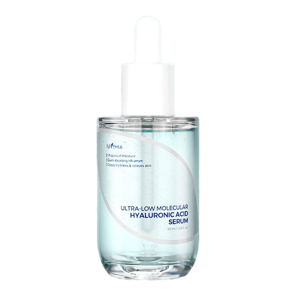 ISNTREE Ultra-Low Molecular Hyaluronic Acid Serum - Peaches&Creme Shop Korean Skincare Malta