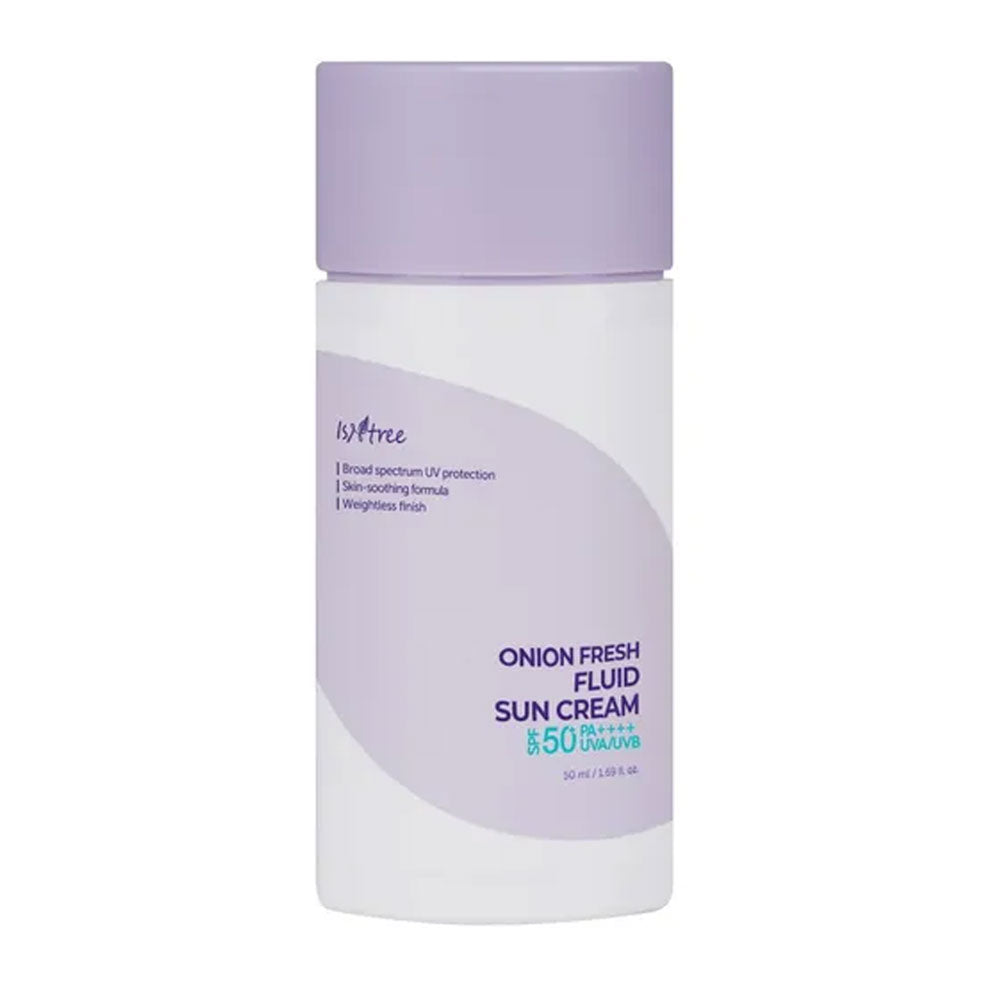 ISNTREE Onion Fresh Fluid Sun Cream - Peaches&Creme Shop Korean Skincare Malta