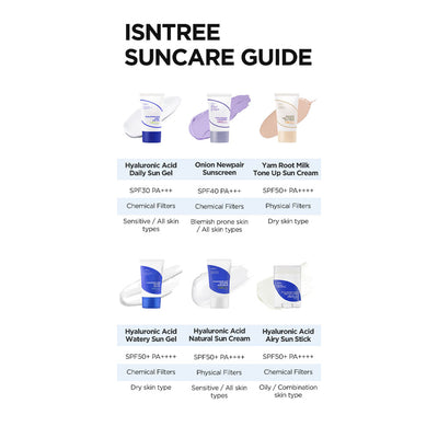 Isntree Hyaluronic Acid Airy Sun Stick - Peaches&Creme Shop Korean Skincare Malta