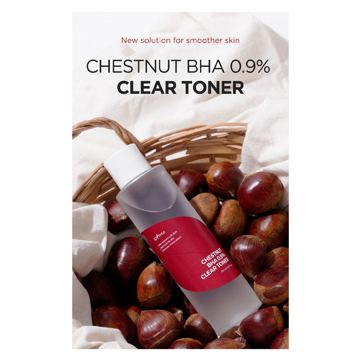 Isntree Chestnut BHA 0.9% Clear Toner - Peaches&Creme Shop Korean Skincare Malta