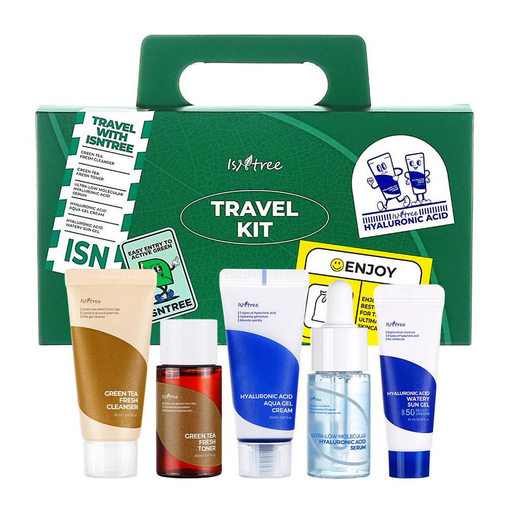 ISNTREE Travel Kit - Peaches&Creme Shop Korean Skincare Malta