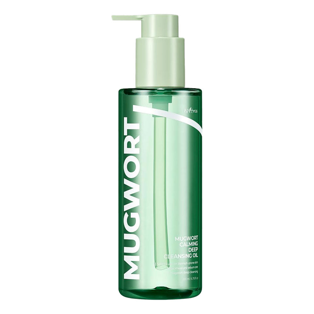 ISNTREE Mugwort Calming Deep Cleansing Oil - Peaches&Creme Shop Korean Skincare Malta