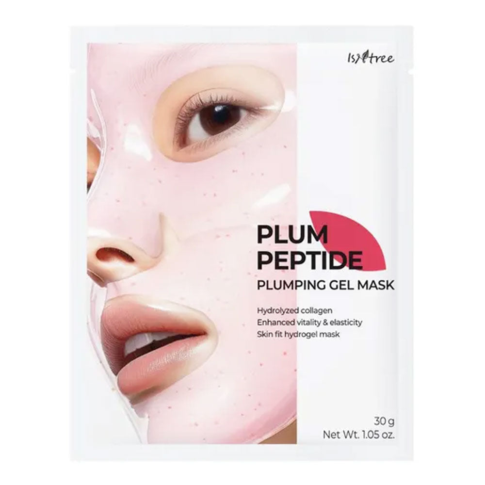 ISNTREE Plum Peptide Plumping Gel Mask - Peaches&Creme Shop Korean Skincare Malta