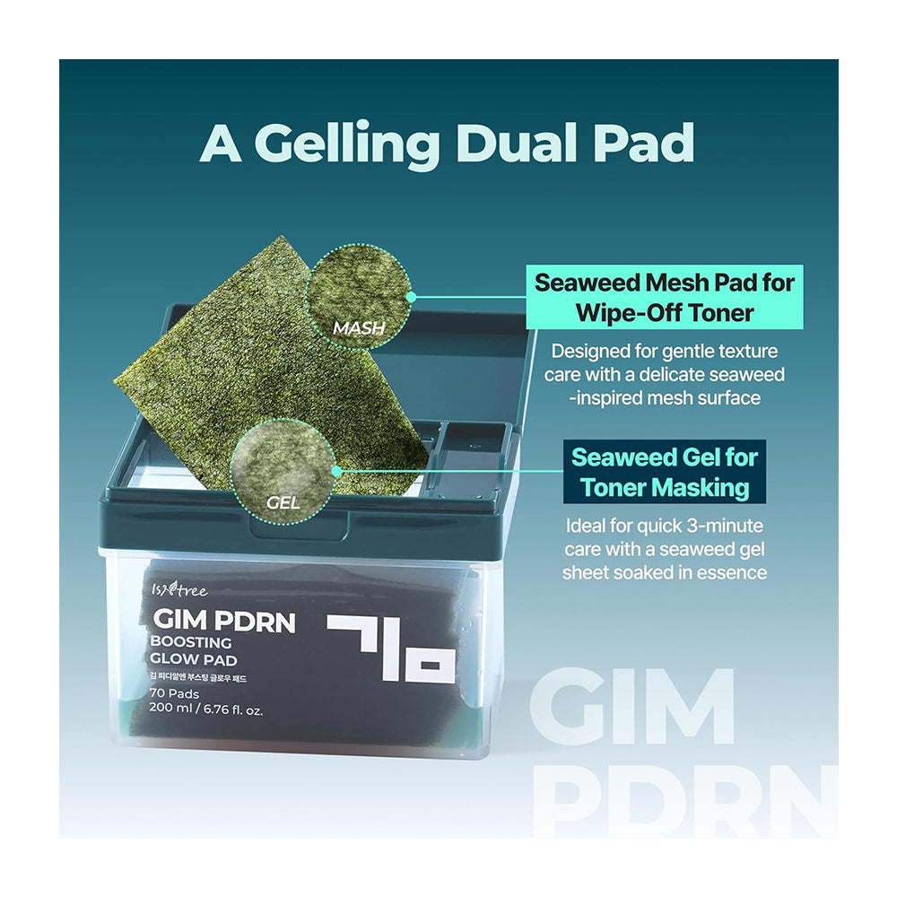 ISNTREE GIM PDRN Boosting Glow Pad - Peaches&amp;Creme Shop Korean Skincare Malta