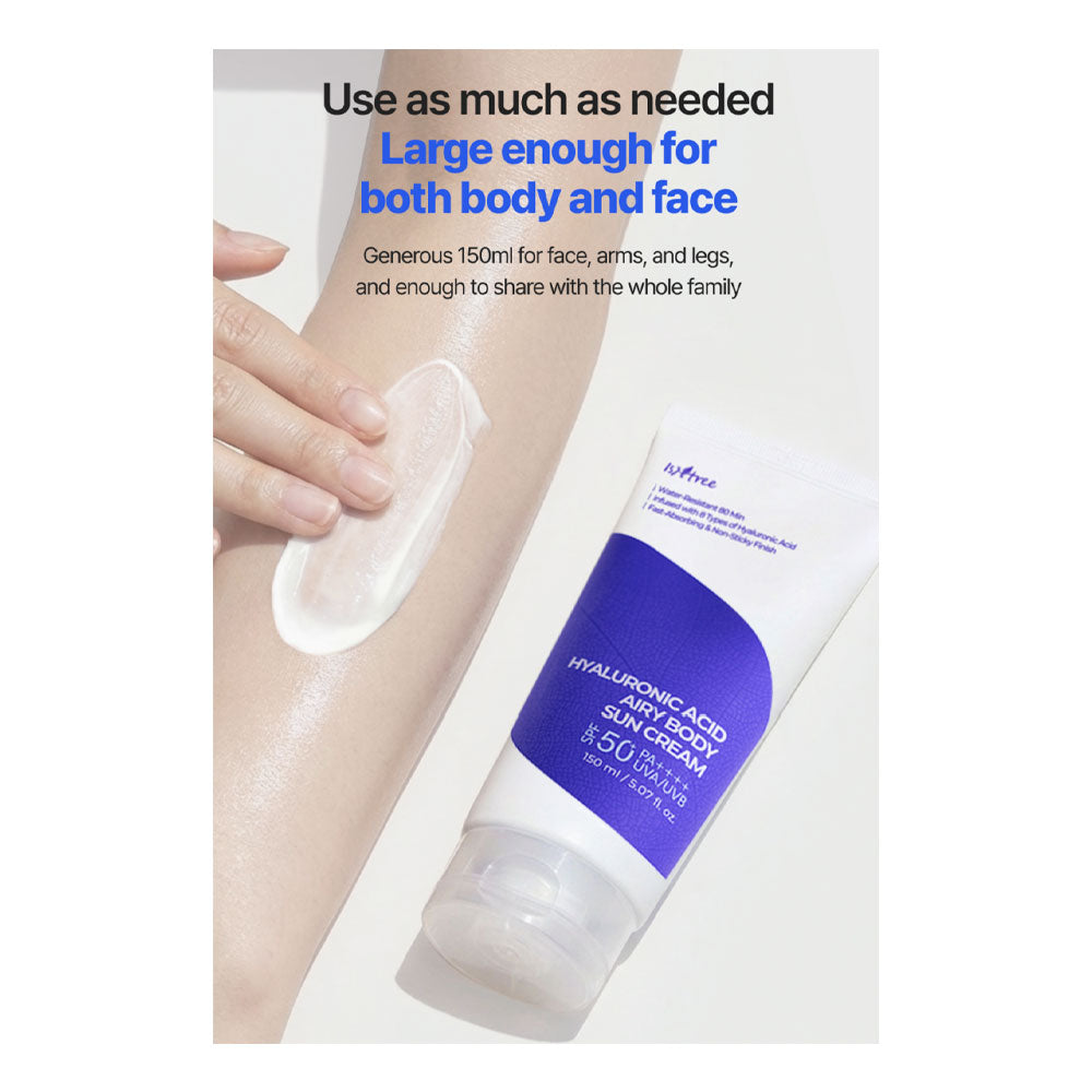Hyaluronic Acid Airy Body Sun Cream SPF50+ / PA++++ 150ml