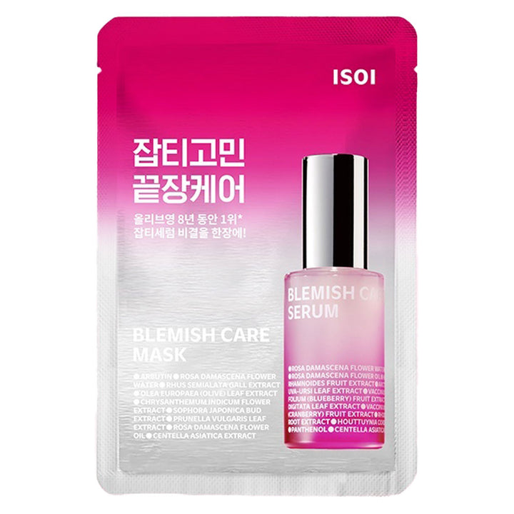ISOI Blemish Care Mask - Peaches&Creme Shop Korean Skincare Malta