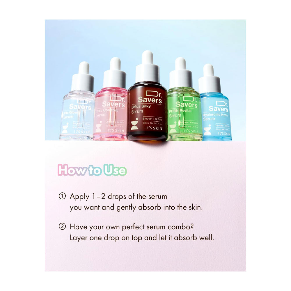 IT'S SKIN Dr.Savers CICA Comfort Serum - Peaches&Creme Korean Skincare Shop Malta