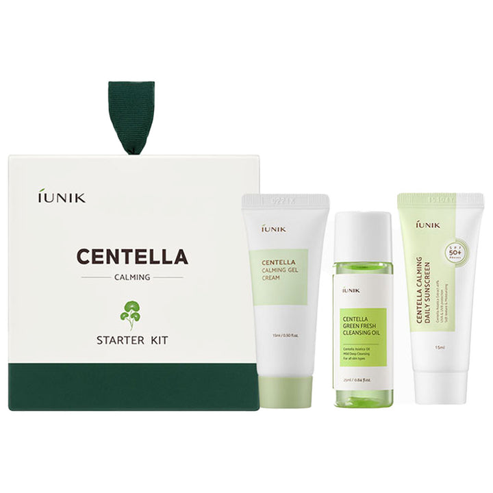 IUNIK Centella Starter Kit - Peaches&Creme Shop Korean Skincare Malta