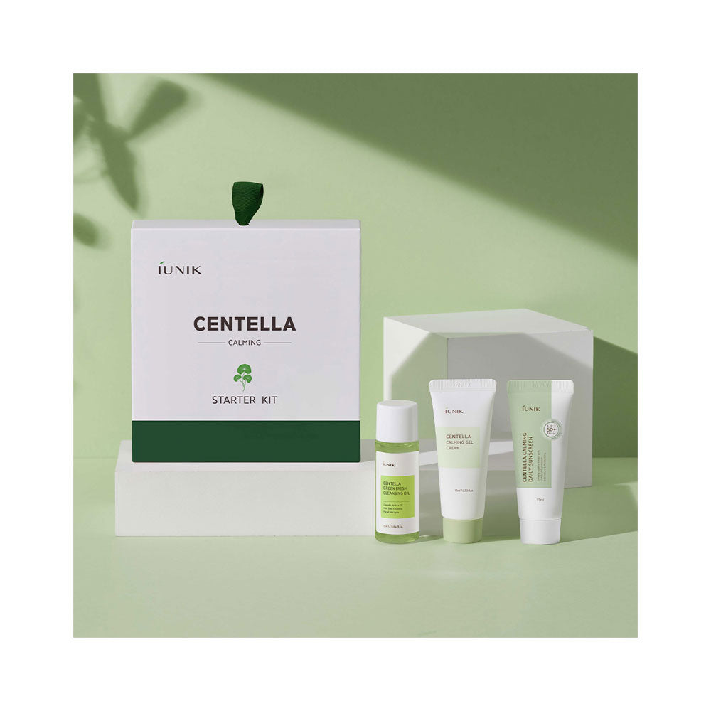 IUNIK Centella Starter Kit - Peaches&Creme Shop Korean Skincare Malta