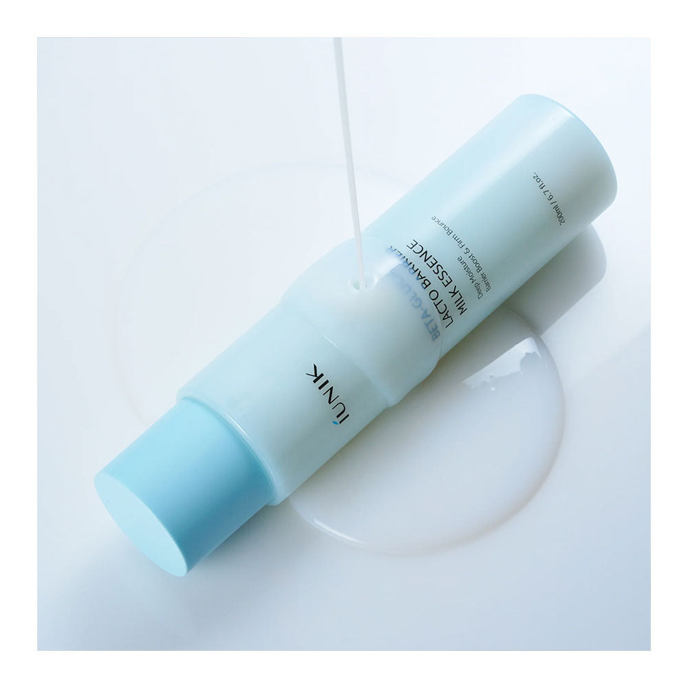 iUNIK Beta-Glucan Lacto Barrier Milk Essence - Peaches&Creme Shop Korean Skincare Malta