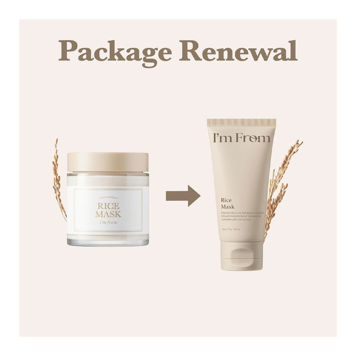 I'm FROM Rice Mask - Peaches&Creme Shop Korean Skincare Malta