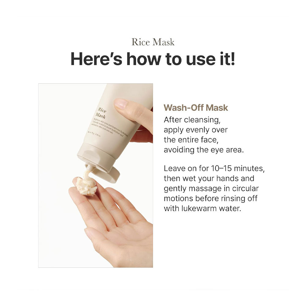 I'm FROM Rice Mask - Peaches&Creme Shop Korean Skincare Malta