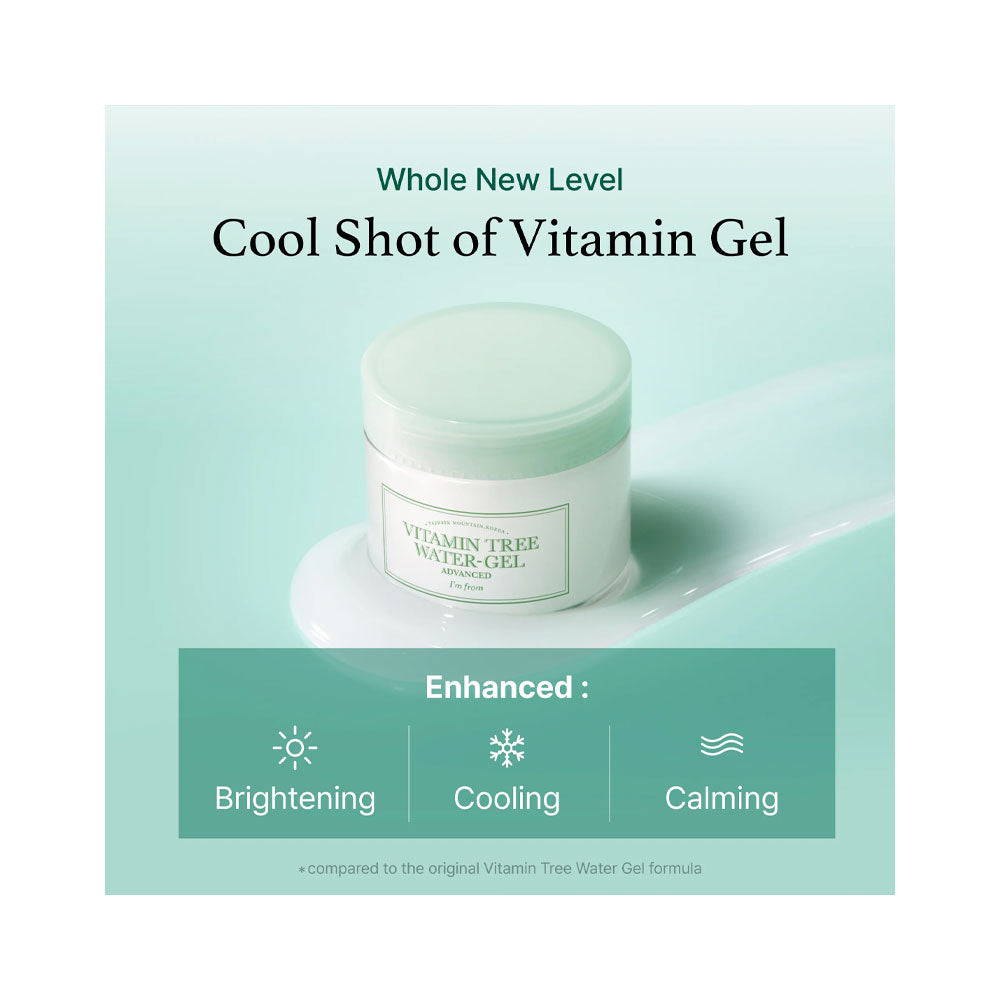 I'm FROM Vitamin Tree Water-Gel Advanced - Peaches&Creme Shop Korean Skincare Malta