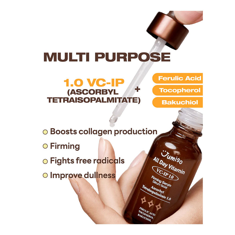 JUMISO All Day Vitamin VC-IP 1.0 Firming Serum - Peaches&Creme Shop Korean Skincare Malta