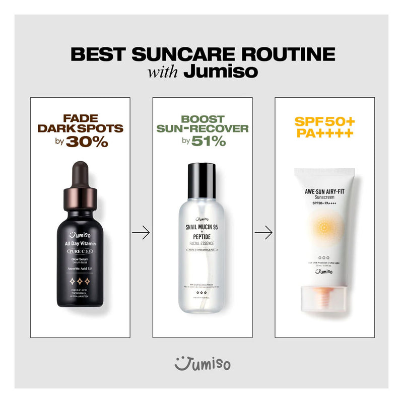JUMISO Snail Mucin 95% + Peptide Essence - Peaches&Creme Shop Korean Skincare Malta