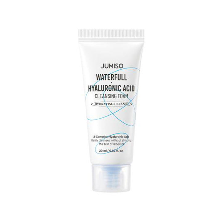 JUMISO Waterfull Hyaluronic Acid Cleansing Foam - Peaches&Creme Shop Korean Skincare Malta