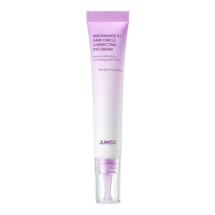 Jumiso Niacinamide 5+ Dark Circle Correcting Eye Cream tube with white background