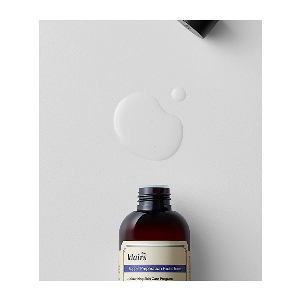 Klairs Supple Preparation Facial Toner - Peaches&Creme Shop Korean Skincare Malta