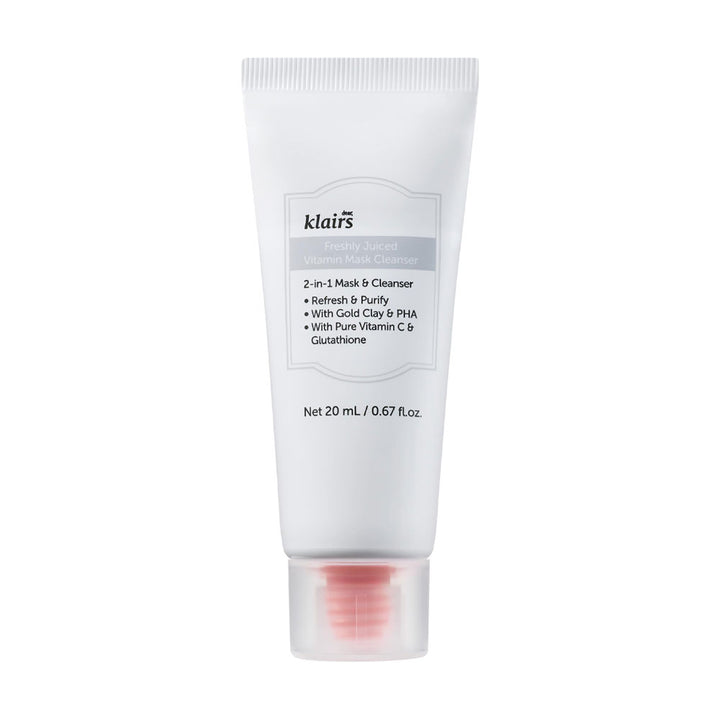 KLAIRS Freshly Juiced Vitamin Mask Cleanser - Peaches&Creme Shop Korean Skincare Malta