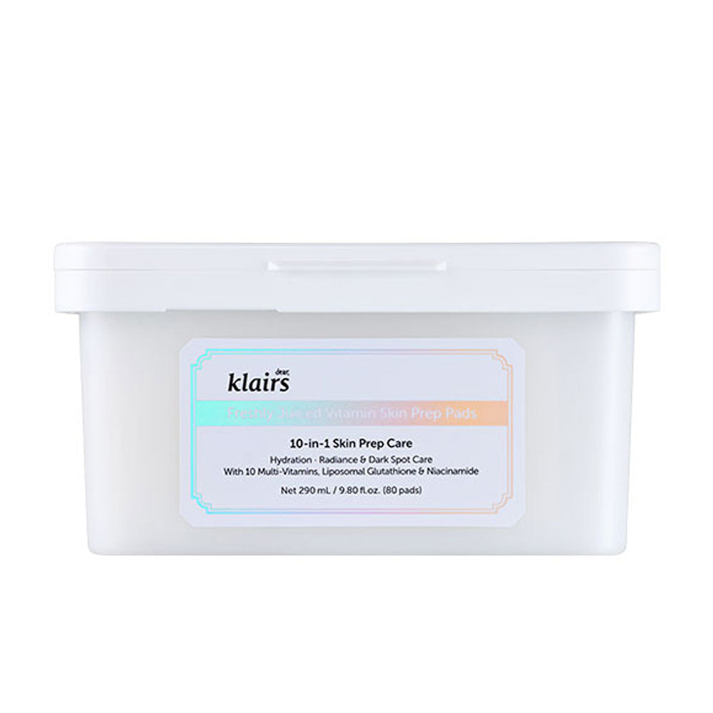 KLAIRS Freshly Juiced Vitamin Skin Prep Pads - Peaches&Creme Shop Korean Skincare Malta