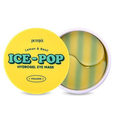 KOELF Lemon & Basil Ice-pop Hydrogel Eye Mask - Peaches&Creme Shop Korean Skincare Malta