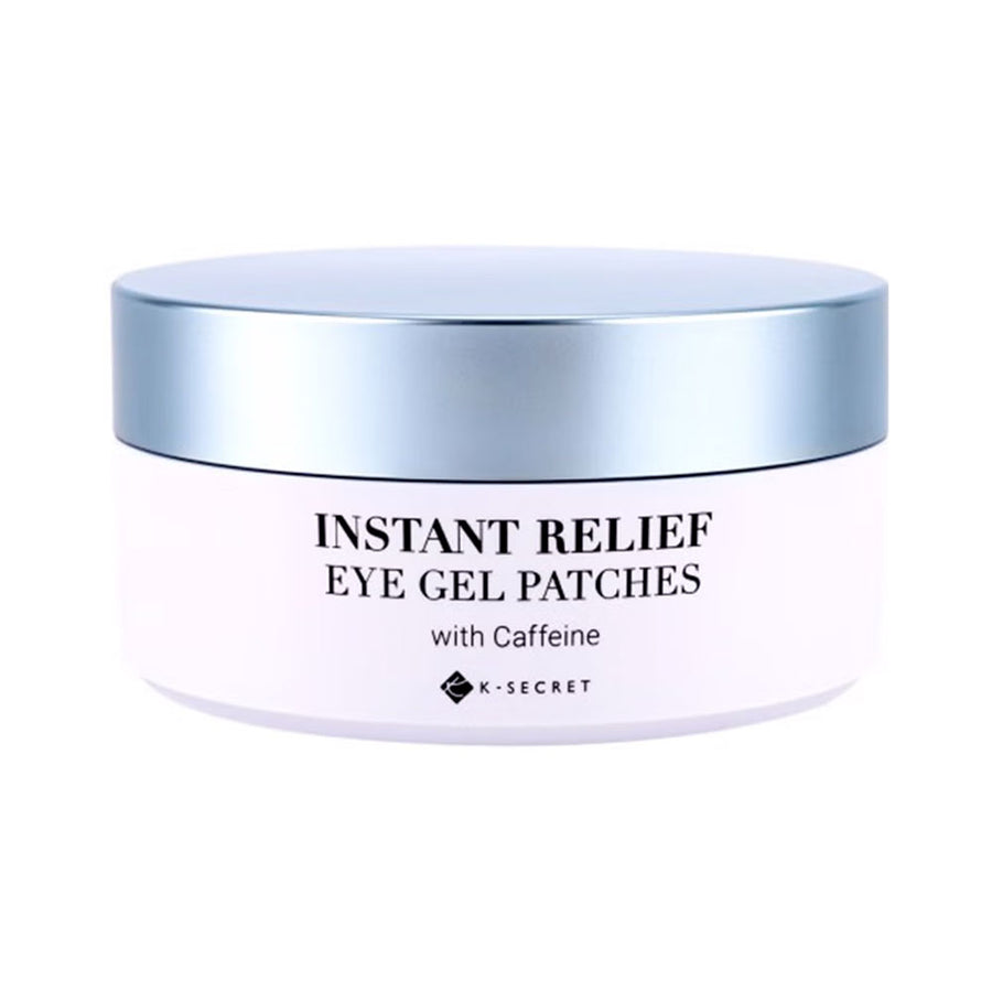 KSECRET Instant Relief Eye Gel Patches (CAFFEINE)- Peaches&Creme Shop Korean Skincare Malta