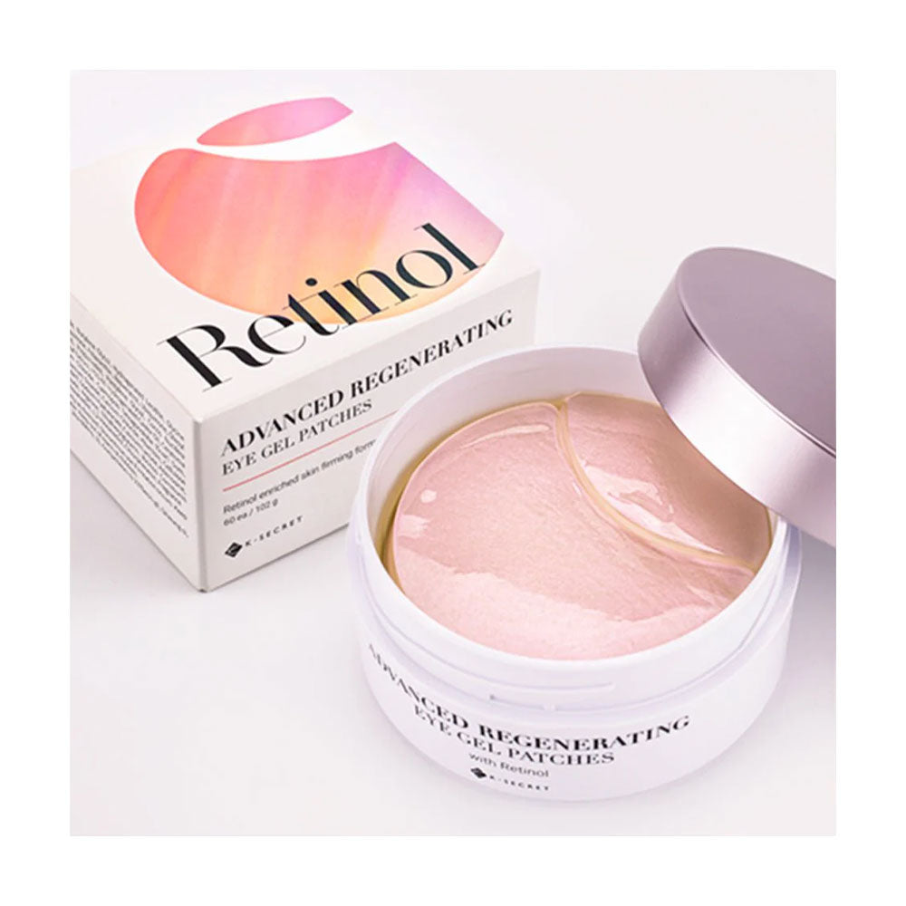 KSECRET Advanced Regenerating Eye Gel Patches (RETINOL) - Peaches&Creme Shop Korean Skincare Malta