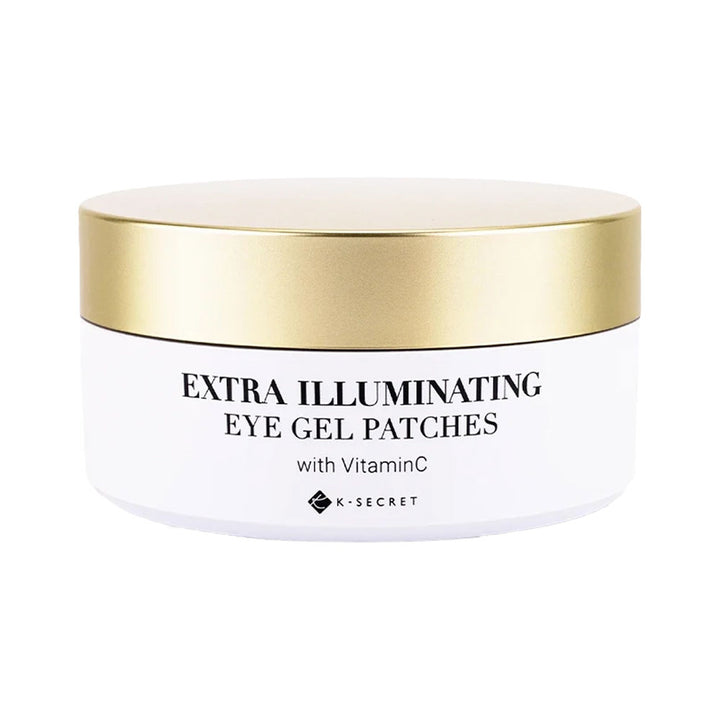 KSECRET Extra Illuminating Eye Gel Patches (VITAMIN C) - Peaches&Creme Shop Korean Skincare Malta