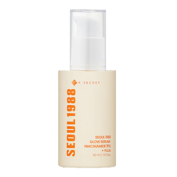 KSECRET Seoul 1988 Glow Serum: Niacinamide 15% + Yuja - Peaches&amp;Creme Shop Korean Skincare Malta