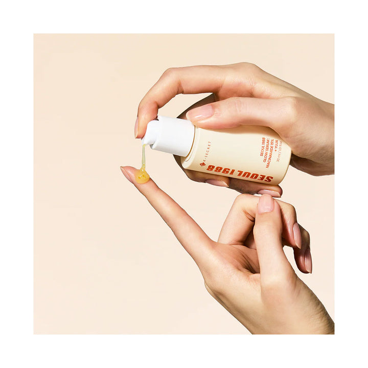 KSECRET Seoul 1988 Glow Serum: Niacinamide 15% + Yuja - Peaches&amp;Creme Shop Korean Skincare Malta