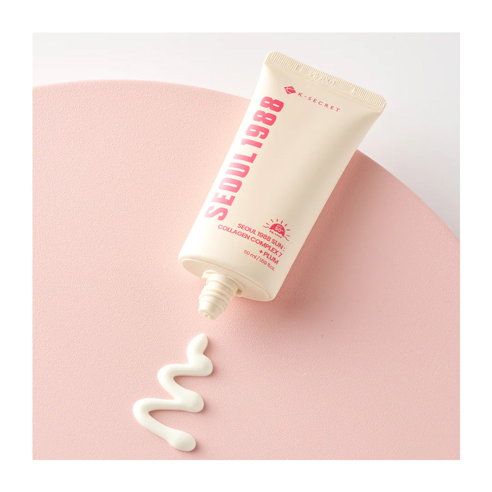 KSECRET Seoul 1988 Sun: Collagen Complex 7 + Plum - Peaches&Creme Shop Korean Skincare Malta