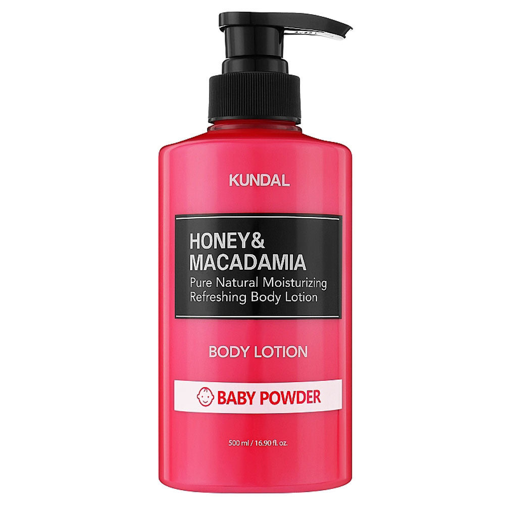 KUNDAL Honey & Macadamia Body Lotion - Peaches&Creme Shop Korean Skincare Malta