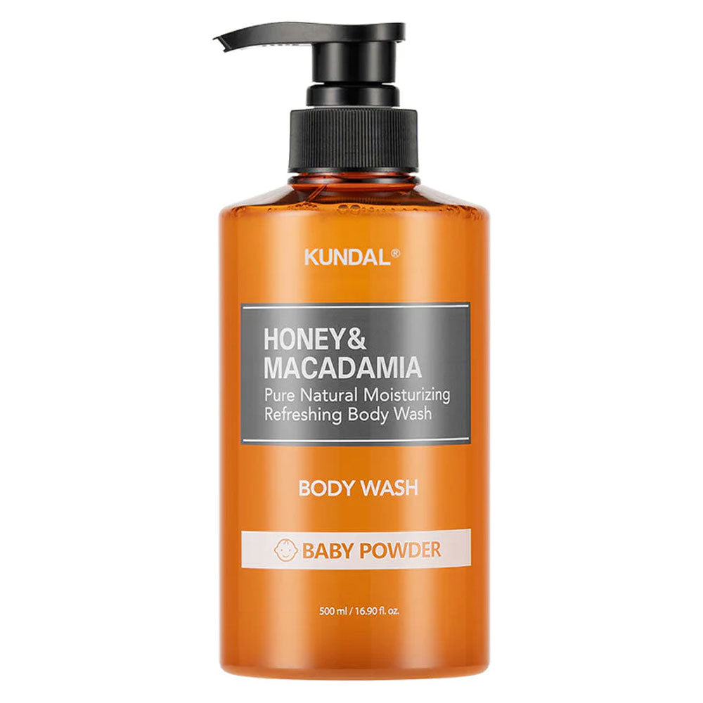 KUNDAL Honey & Macadamia Body Wash - Peaches&Creme Shop Korean Skincare Malta