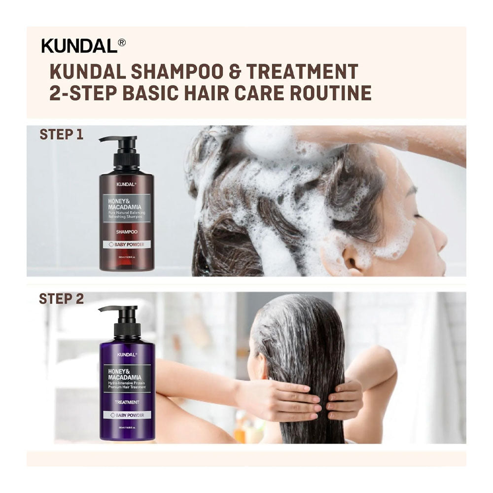 KUNDAL Honey & Macadamia Shampoo - Peaches&Creme Shop Korean Skincare Malta