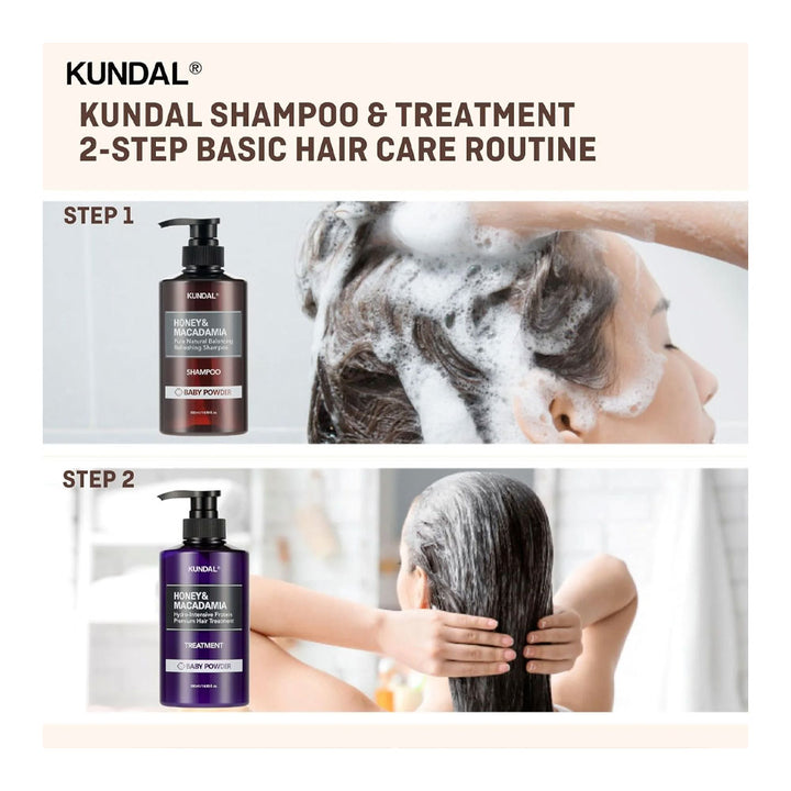 KUNDAL Honey & Macadamia Shampoo - Peaches&Creme Shop Korean Skincare Malta