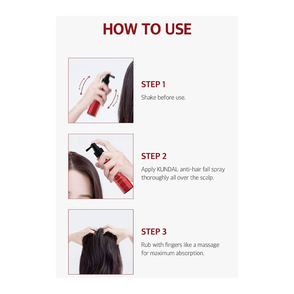 KUNDAL Head Spa & Scalp Care+ Scalp Tonic - Peaches&Creme Shop Korean Skincare Malta