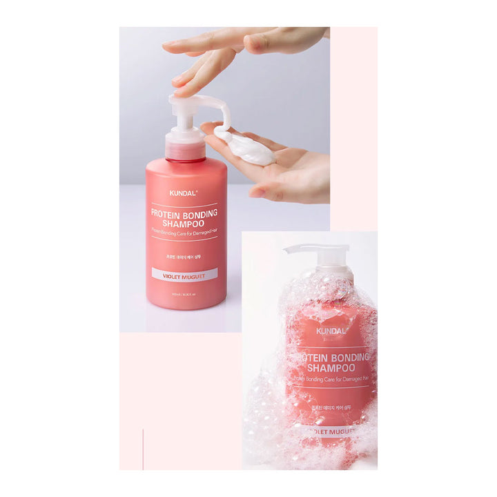 KUNDAL Protein Bonding Shampoo - Peaches&Creme Shop Korean Skincare Malta